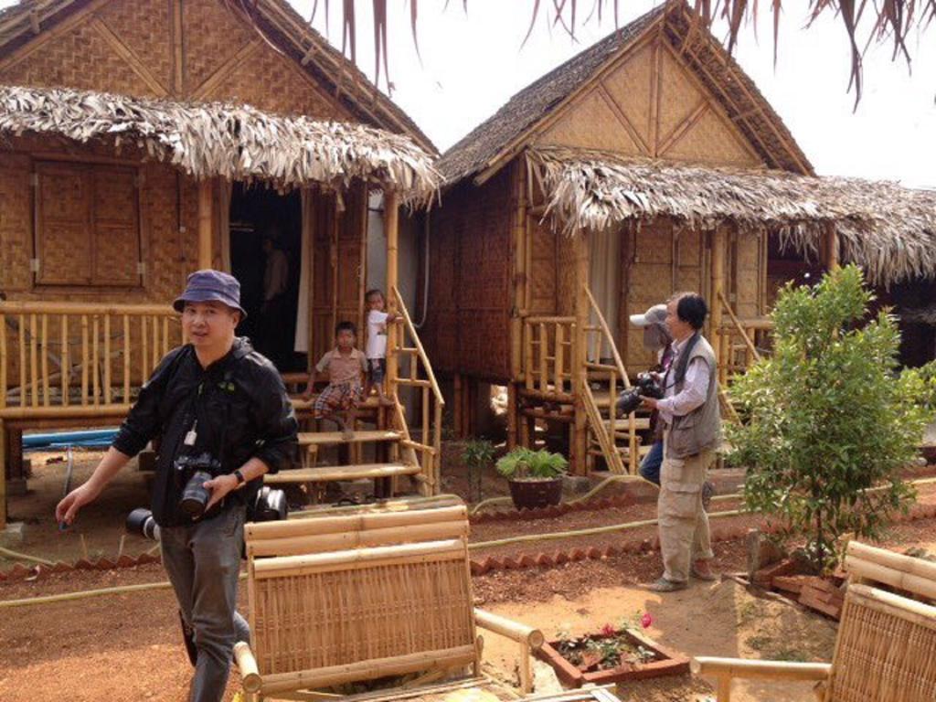 Bamboo House Apartman Bagan Kültér fotó